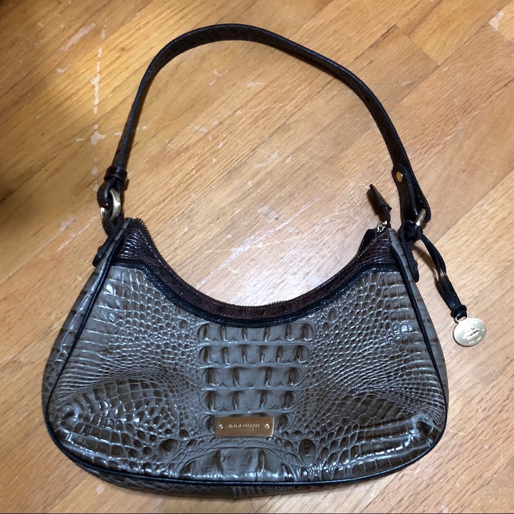 BRAHMIN alligator PURSE BAG!!